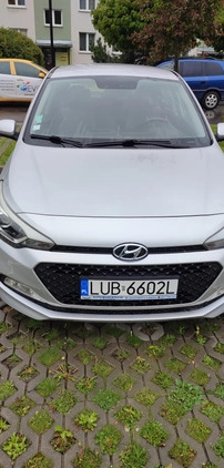 Hyundai i20 cena 33200 przebieg: 54000, rok produkcji 2015 z Lublin małe 191